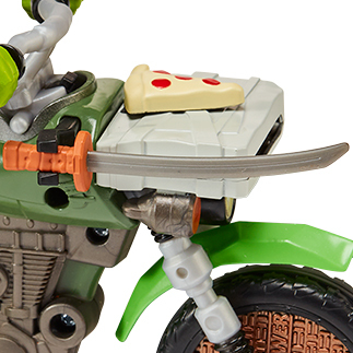 Teenage Mutant Ninja Turtles Movie Vehicle Drive N Kick Cycle