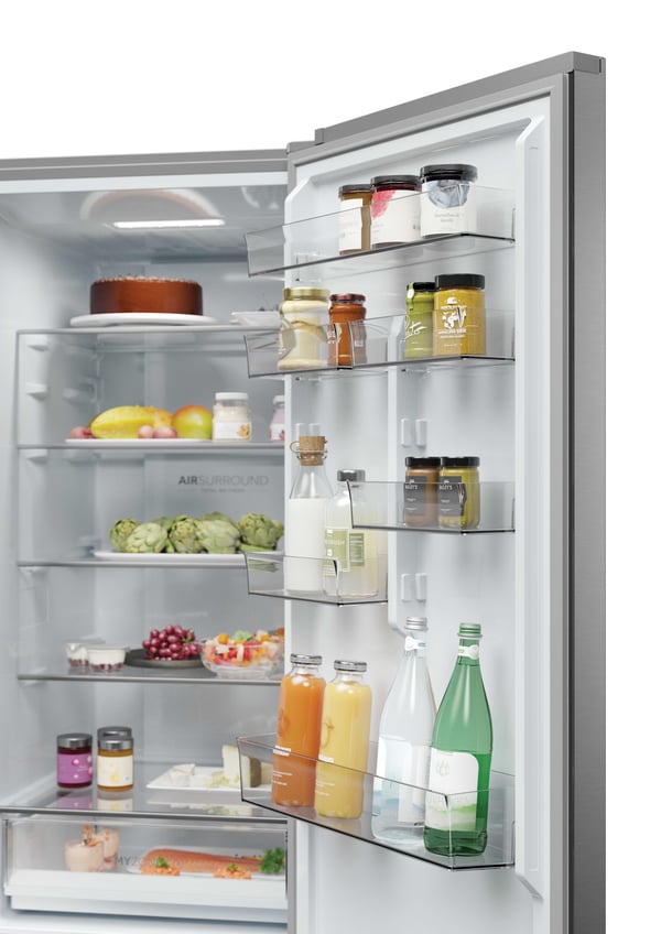 Haier 2D 60 Series 3 HDPW3620CNPK Vapaasti seisova 406 L Ruostumaton teräs
