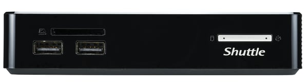 Shuttle XPC nano NS02EV2 Rockchip RK3368 2 GB DDR3L-SDRAM 16 GB eMMC Android 8.1 Nettop Mini-PC Svart