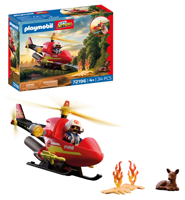 Playmobil Feuerwehr-Helikopter