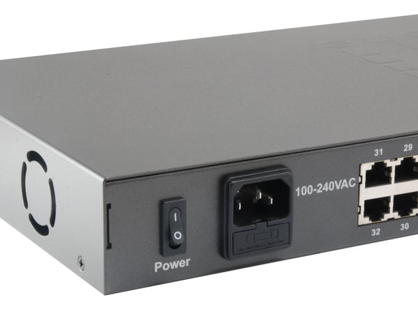 LevelOne FGP-3400W380 verkkokytkin Hallitsematon Fast Ethernet (10/100) Power over Ethernet -tuki Musta
