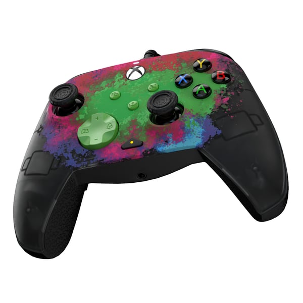 PDP REMATCH GLOW Advanced Svart, Grön, Röd USB Spelplatta Analog / Digital PC, Xbox One, Xbox Series S, Xbox Series X