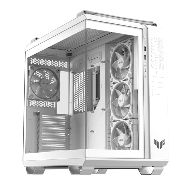 ASUS TUF GAMING GT502 Horizon TG ARGB White Midi Tower Hvid