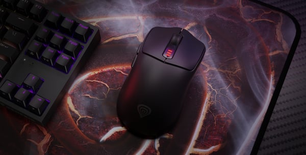 GENESIS Zircon 500 hiiri Pelaaminen Oikeakätinen RF Wireless + Bluetooth + USB Type-C Optinen 10000 DPI