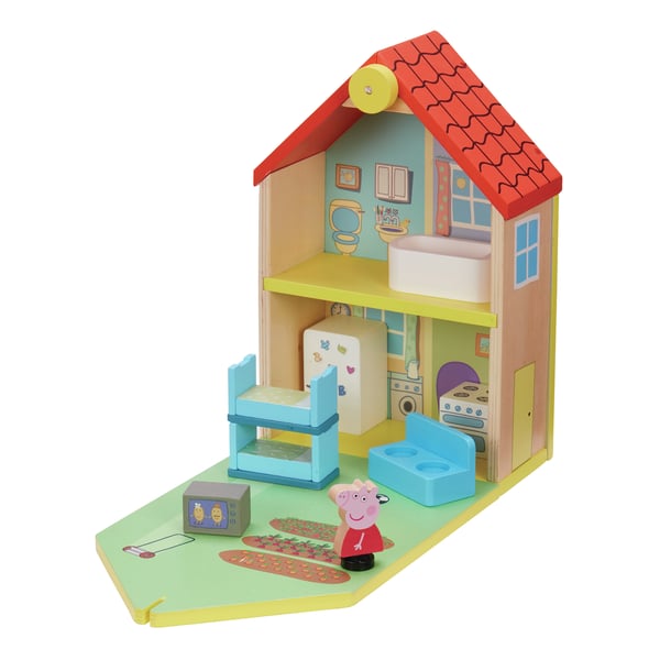 BOTI Peppa Pig - Wooden Family Home dukkehus