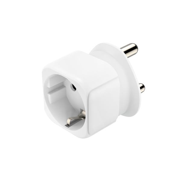 Hama 00223440 pistorasia-adapteri Tyyppi M Tyyppi C (Europlug)+Tyyppi F Valkoinen
