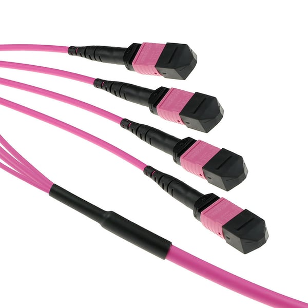ACT DC5402 InfiniBand och fiberoptisk kabel 10 m MPO/MTP Violett