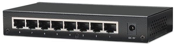 Intellinet 8-Port Fast Ethernet Office Switch Fast Ethernet (10/100) Sort