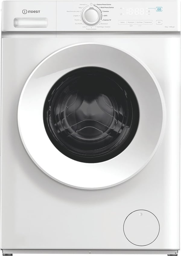 Indesit IMA 864 MY TIME IT Pesukone Edestä täytettävä 8 kg 1400 RPM Valkoinen
