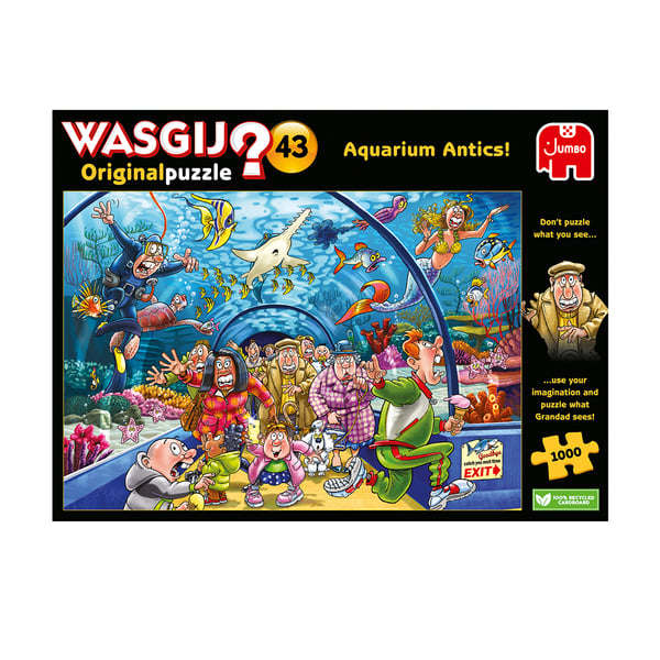 Wasgij Original 43 - Ugler I Mosen! (1000 Brikker)