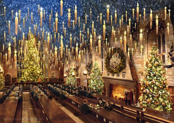 Thomas Kinkade Studios Wizarding World Harry Potter - Store Sal (1000 brikker)
