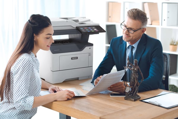 Xerox VersaLink B415 A4 47 sid/min dubbelsidig kopiering/utskrift/scanning/fax, PS3 PCL5e/6, 2 magasin totalt 650 ark