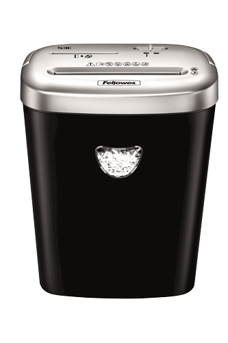Fellowes 53C paperisilppuri Ristiinleikkaava 22 cm Musta