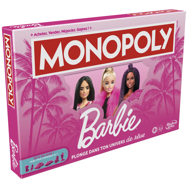 Monopoly Barbie Lautapeli Liiketaloussimulaatio