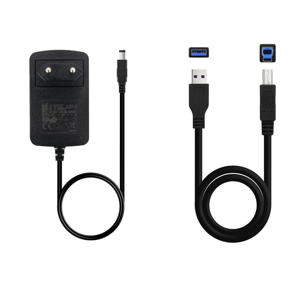 TooQ TQDS-802 Svart, Vit