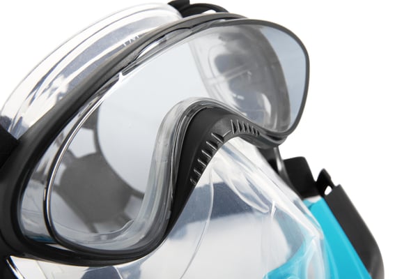 Bestway 24058 dykmasker Svart, Blå, Orange, Transparent Vuxen
