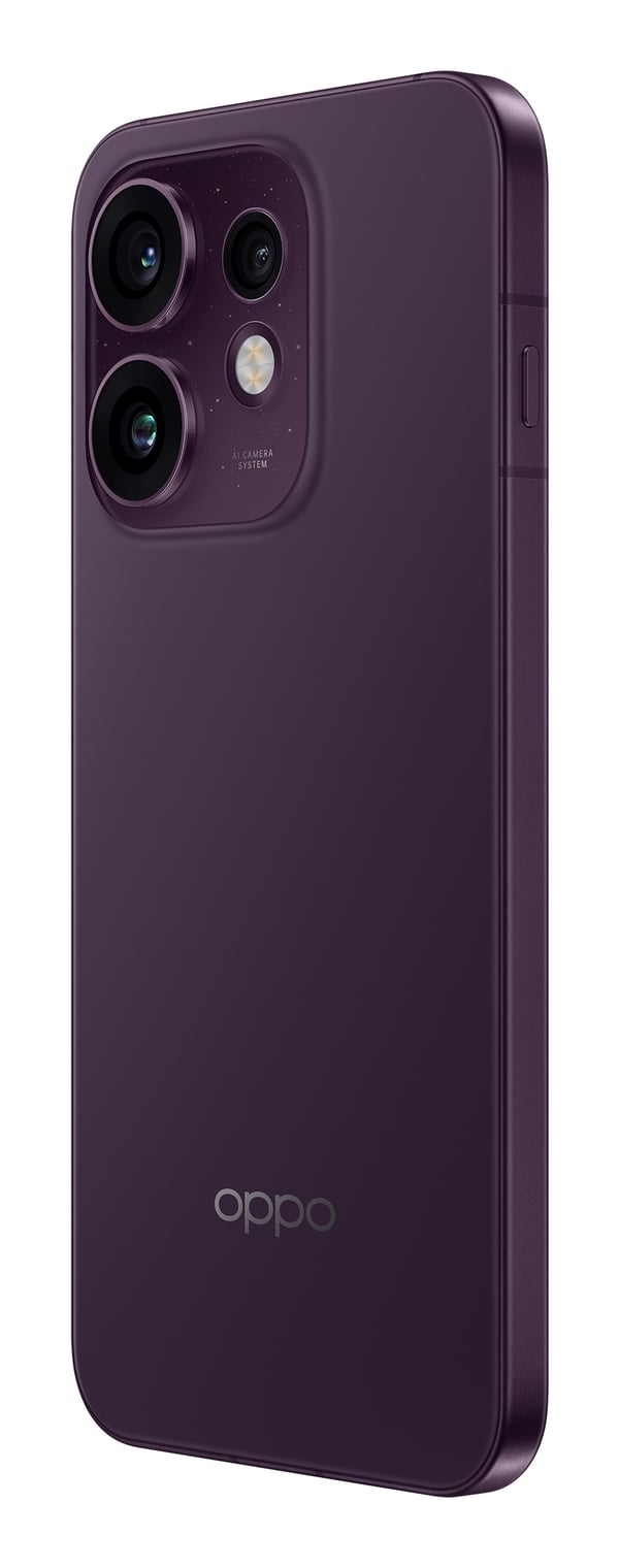 OPPO Reno16 5G Purple Black Box 16,1 cm (6.32") Dual SIM Android 16.0 USB Type-C 8 GB 512 GB 6000 mAh Lilla