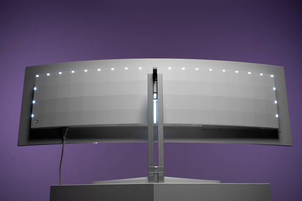 Philips Evnia 8000 49M2C8900/00 computerskærm 124,2 cm (48.9") 5120 x 1440 pixel Dual QHD QD-OLED Hvid