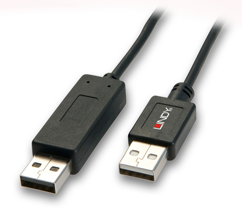 Lindy 42617 USB-kabel 1 m 0,48 Gbit/sek. Sort