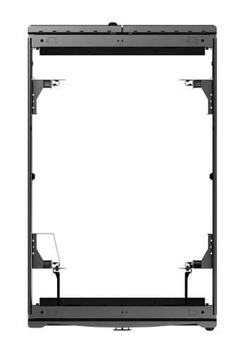 APC NetShelter SX 42U Fritstående reol Sort
