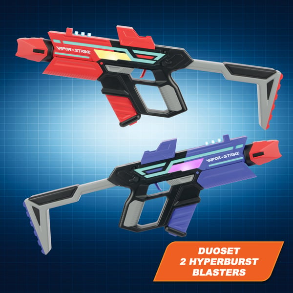 Gear2Play Vapor Strike Hyperburst Blasters - Battle Lasergame Duoset