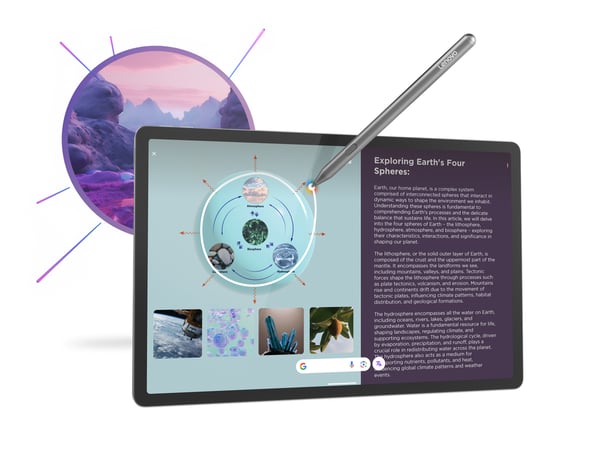 Lenovo Idea Tab Pro Mediatek 256 GB 32,3 cm (12.7") 8 GB Wi-Fi 6E (802.11ax) Android 14 Harmaa