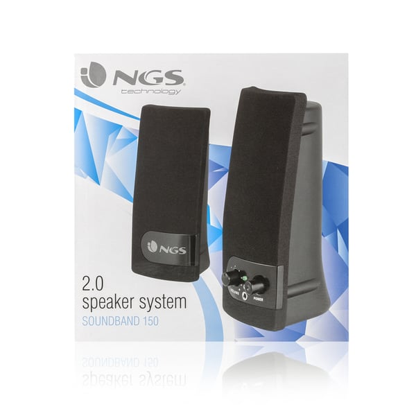 NGS SB150 högtalare 1-vägs Svart Kabel 4 W
