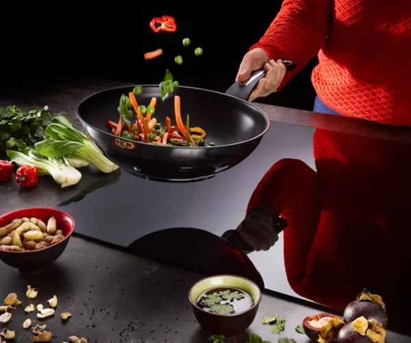 Tefal Emotion E3001904 stegepande Wok/Stirfry pande Rund