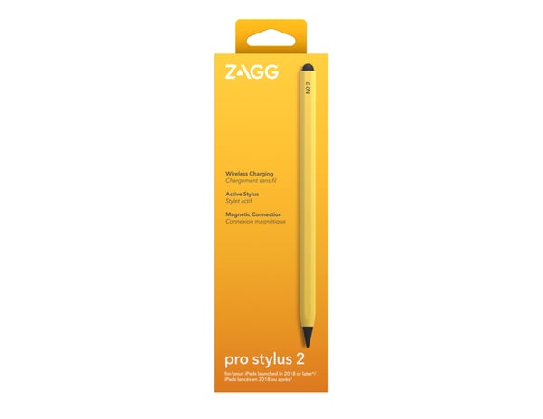 ZAGG Pro Stylus 2-Universal Stylus-Yellow- Wirelessly charged