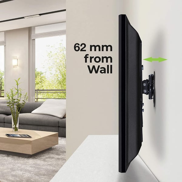 Techly ICA-PLB 136E TV-kiinnike 139,7 cm (55") Musta