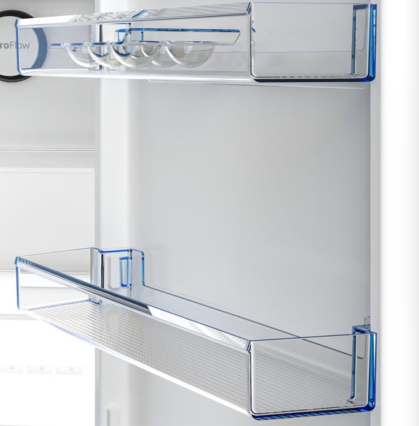 Beko B1RCNE404G kombinerat kylskåp Fristående 355 l Grå