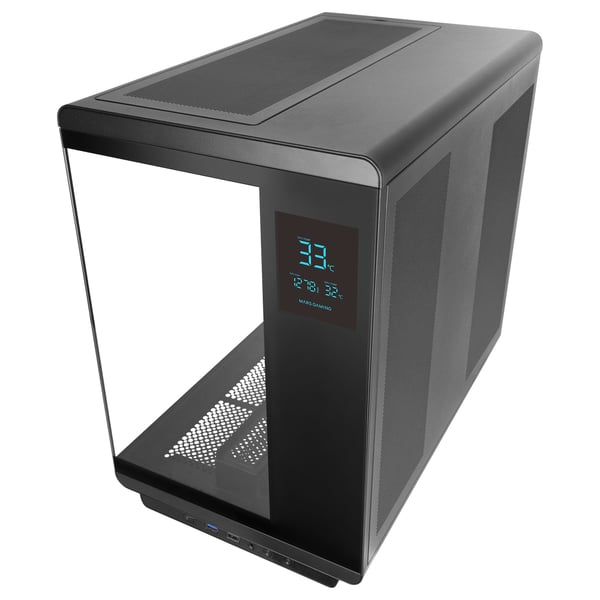 Mars Gaming MCREVMAX tietokonekotelo Midi Tower Musta