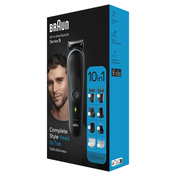 Braun MGK5445 Svart Litium-Ion (Li-Ion)