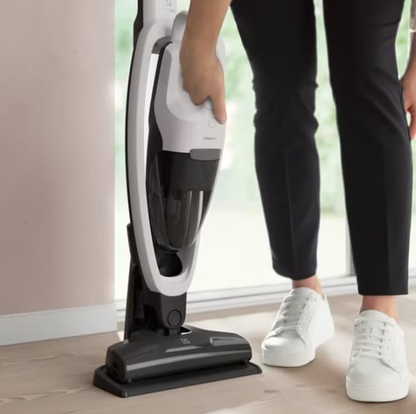 Electrolux ES31CB18SH stav støvsuger & elektrisk kost Stick vakuum Batteri Dry Poseløs 0,3 L Hvid