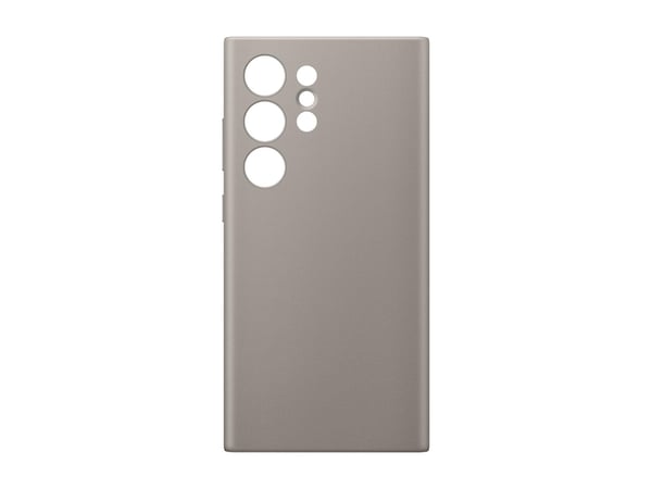 Samsung Vegan Leather Case mobiltelefon etui 17,3 cm (6.8") Cover Gråbrun