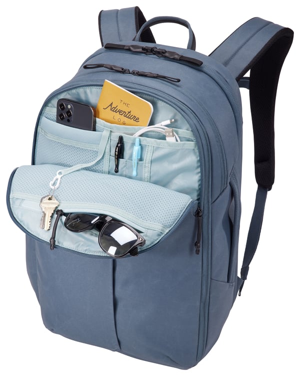 Thule Aion TATB128 Dark Slate rygsæk Rejserygsæk Grå Genanvendt polyester
