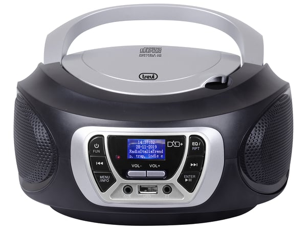Trevi CMP 510 DAB Digital 3 W DAB, DAB+, FM Svart MP3-uppspelning