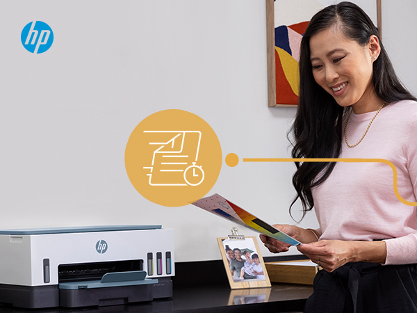 HP Smart Tank 7006 Trådlöst All-in-One Färg Skrivare, Dubbelsidig utskrift; Kopiator, skanner