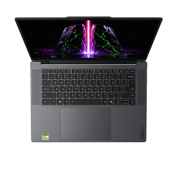 Lenovo Yoga Pro 9 15N1X11 Copilot+ PC NVIDIA RTX Spark N1X Laptop 38,9 cm (15.3") WQXGA 64 GB LPDDR5x-SDRAM 2 TB SSD Wi-Fi 7 (802.11be) Windows 11 Home Grå Fransk