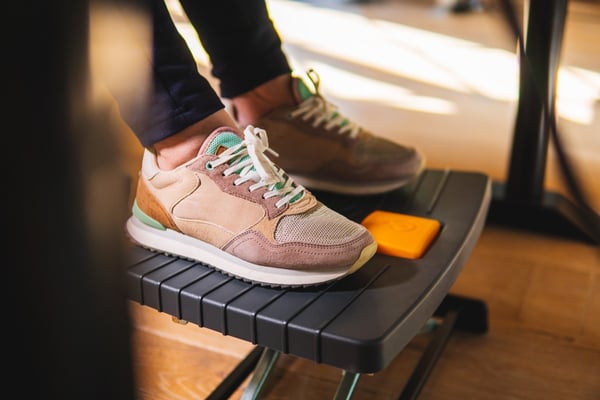 BakkerElkhuizen Pro 952 Footrest Svart, Grå, Orange