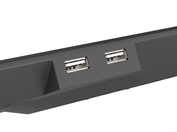 GENESIS Oxid 450 køling til laptop 39,6 cm (15.6") 2400 rpm Sort