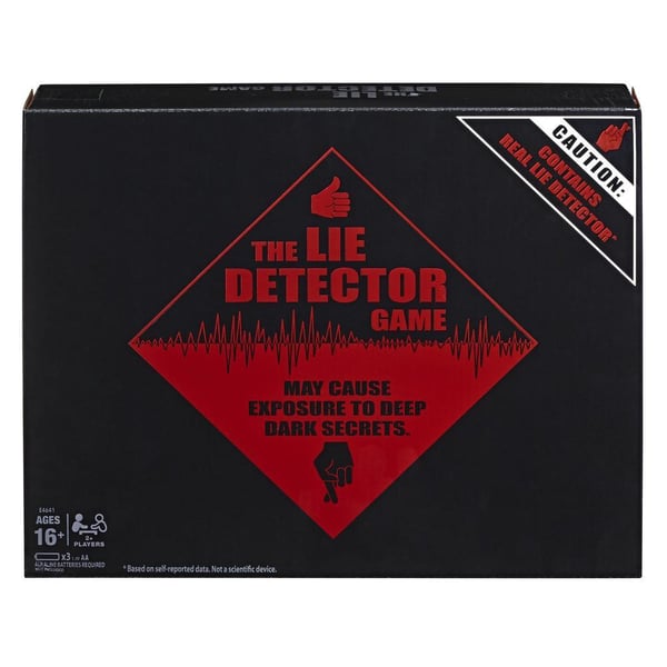 Hasbro The Lie Detector Game Partyspel med kort