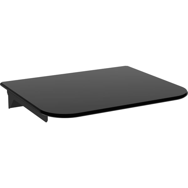 Techly ICA-DRS 504 av-udstyr hylde Sort Glas