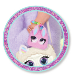 Purse Pets BAG Micro Bunny GML Rosa Pojke/flicka Handväska