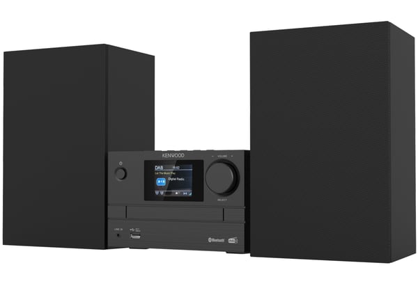 Kenwood M-525DAB stereoanlæg Home audio micro system 7 W Sort