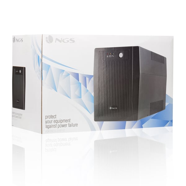 NGS FORTRESS 2000 V2 UPS-enhed Standby (offline) 1,5 kVA 900 W 4 AC stikkontakt(er)