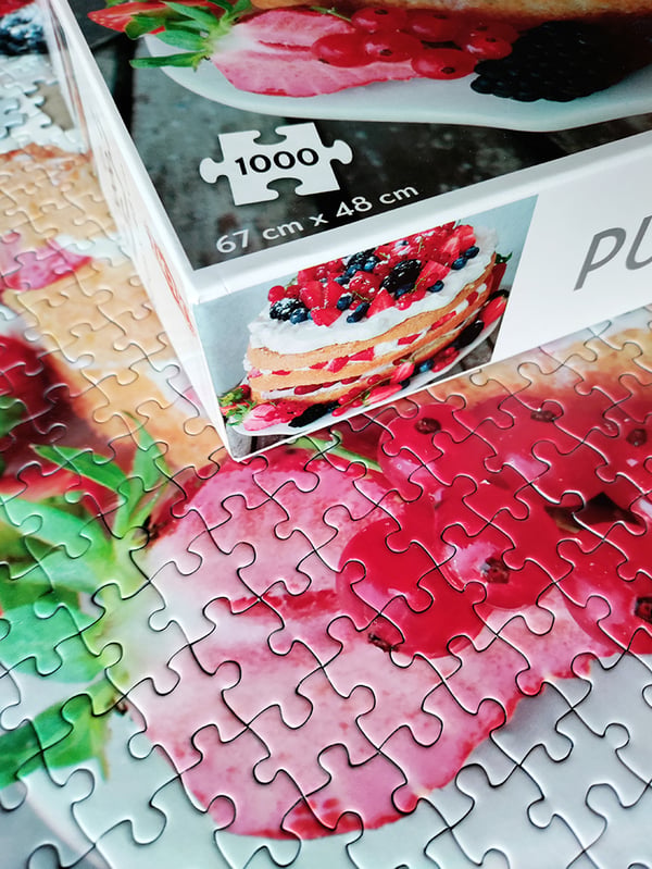 Tactic 56680 pussel 1000 styck Mat och dryck