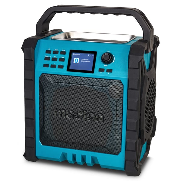 MEDION LIFE P66896 Premium Bärbar Digital Svart, Blå