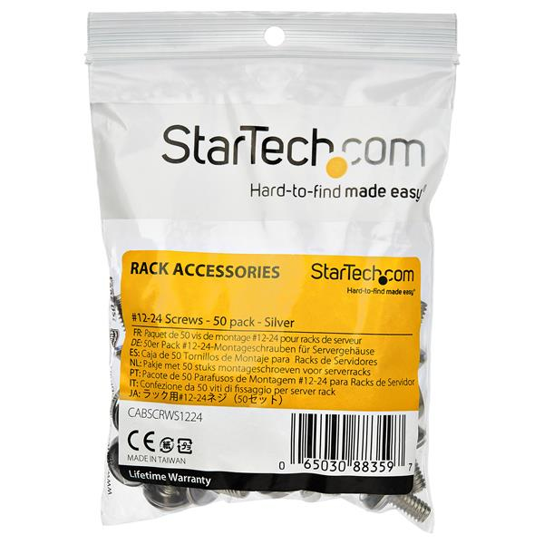 StarTech.com CABSCRWS1224 skrue/bolt 16,5 mm 50 stk