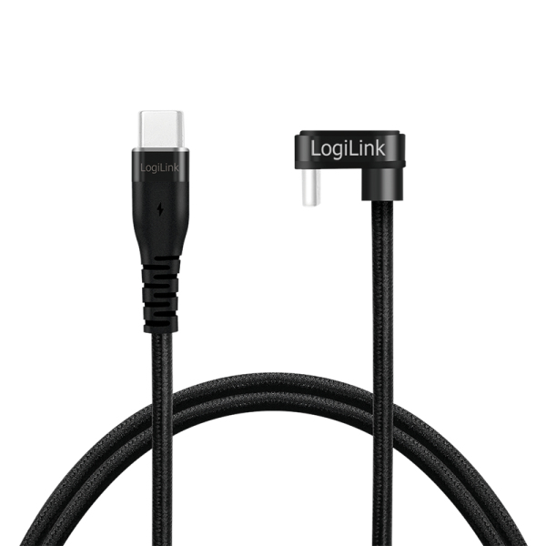 LogiLink CU0190 USB-kabel USB 2.0 1 m USB C 0,48 Gbit/sek. 60 W Sort